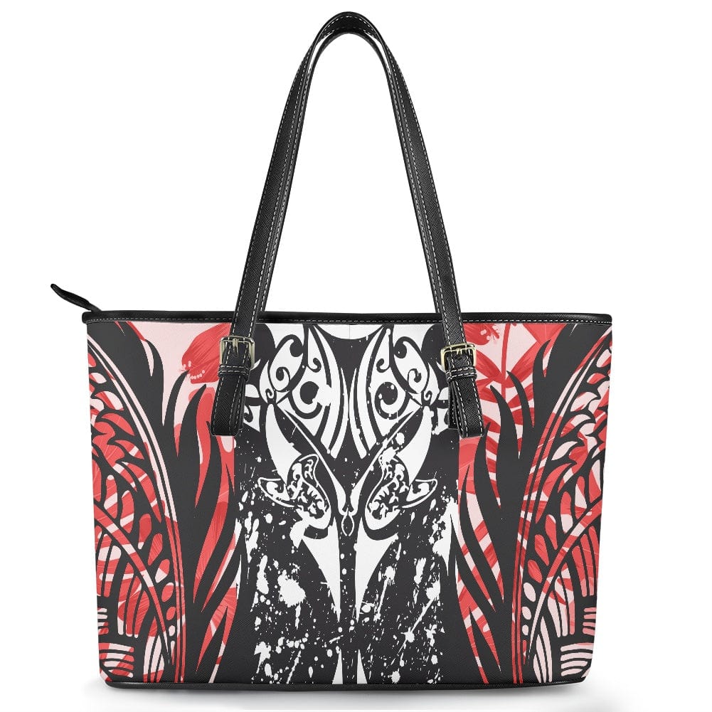 YSFH1063 Factory Supplier Custom Logo Purses and Handbags Designer Ethnic Style Polynesian Shoulder Bag Wallets Hawaiian Ladies Tote Bag