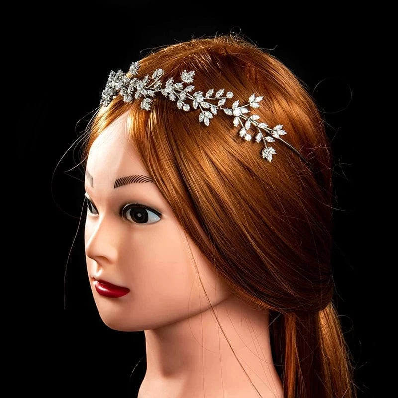 Zircon Wedding Crown Party custom headbands for Women Girls Treasure Crystal Handmade Crystal Hairbands Hair Accessories