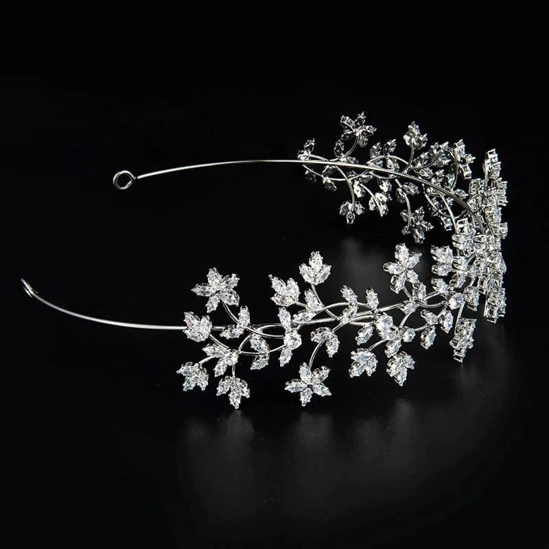Zircon Wedding Crown Party custom headbands for Women Girls Treasure Crystal Handmade Crystal Hairbands Hair Accessories