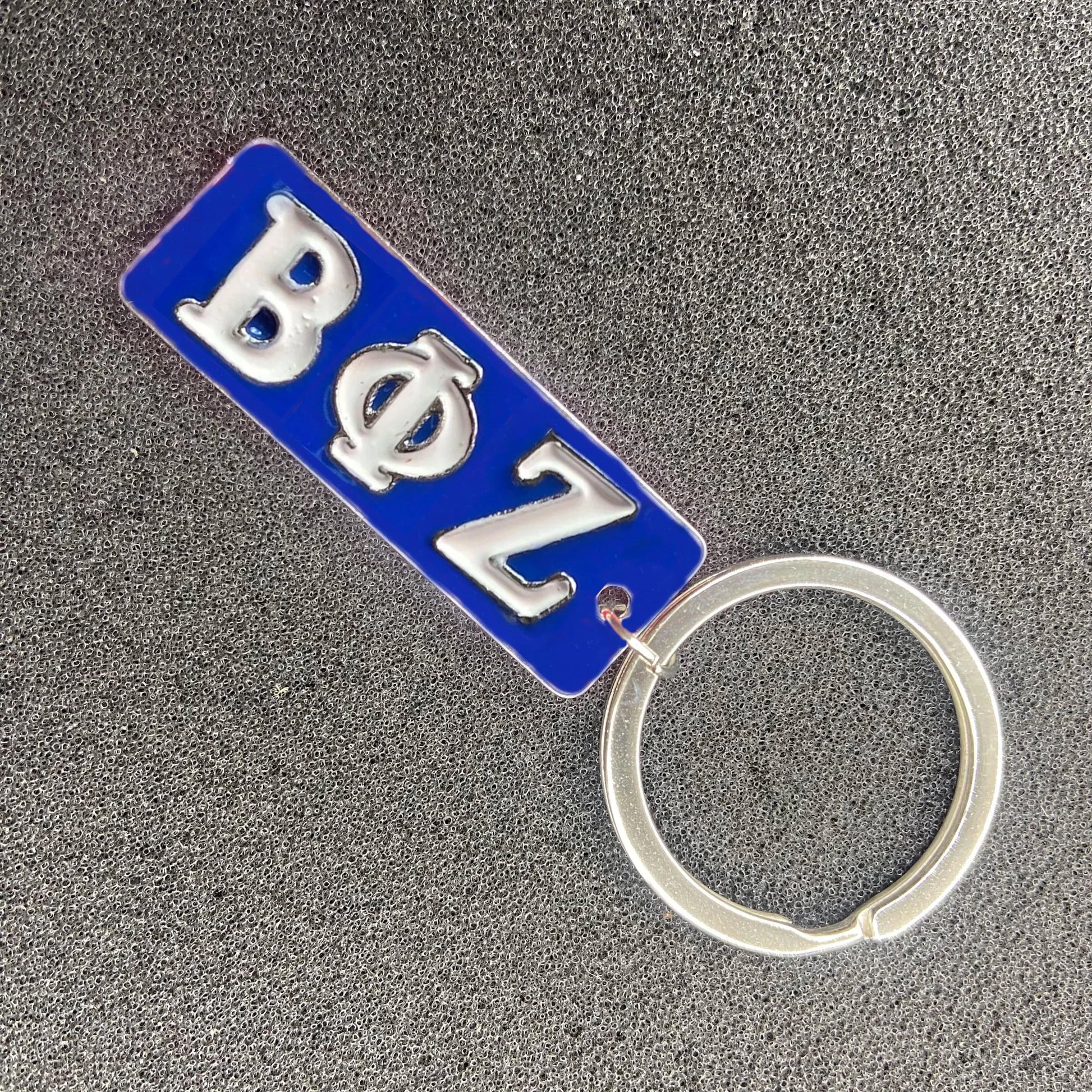 ZPB Customized Fashion ZPB Sorority Organizations Custom 1946 Jewelry Gift Key holder Number Pearl Keyring Keychain Wholesale